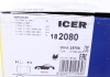 Комплект тормозных колодок (дисковых).) ICER 182080 (фото 5)