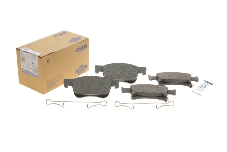 Колодки тормозные (передние) Opel Corsa E 14-/Chevrolet Orlando 18- ICER 182221