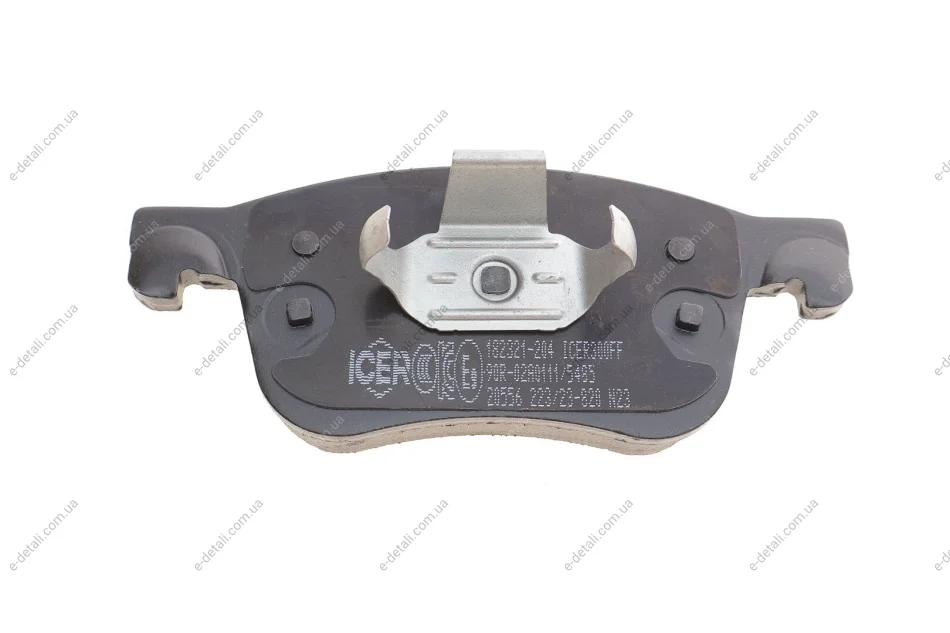 Колодки гальмівні (передні) Ford Focus 18-/Kuga 19-/Puma 20-/Linkoln Corsair 19- ICER 182321-204 (фото 1)