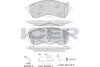 Комплект гальмівних колодок (дискових) ICER 182382 (фото 1)
