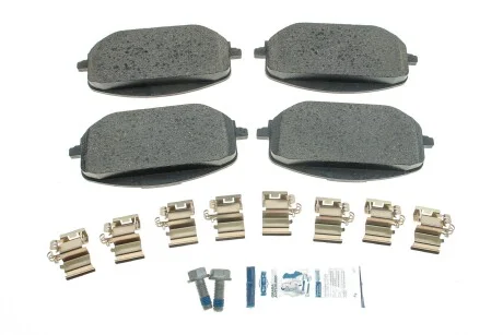 Колодки тормозные (передние) Citroen Berlingo/C5/Peugeot Partner/308/508 18- ICER 182438