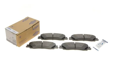 Колодки тормозные (задние) Toyota Land Cruiser 300 21- ICER 182443