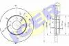 Диск тормозной (передний) Seat Ibiza/VW Caddy/Polo 93-04/Golf/Passat 87-02 (256x20) (с покр.) (вент) ICER 78BD3790-2 (фото 1)