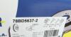 Диск тормозной (задний) Audi A3/Skoda Octavia/VW Caddy 03-/Golf 08- (272x10)(с покр.)(полный) ICER 78BD5637-2 (фото 5)