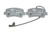 Колодки тормозные (задние) Renault Master III/Opel Movano B/Nissan NV400 10- (+датчик)(однокатковый) ICER LM2001 (фото 4)
