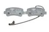 Колодки тормозные (задние) Renault Master III/Opel Movano B/Nissan NV400 10- (+датчик)(однокатковый) ICER LM2001 (фото 4)