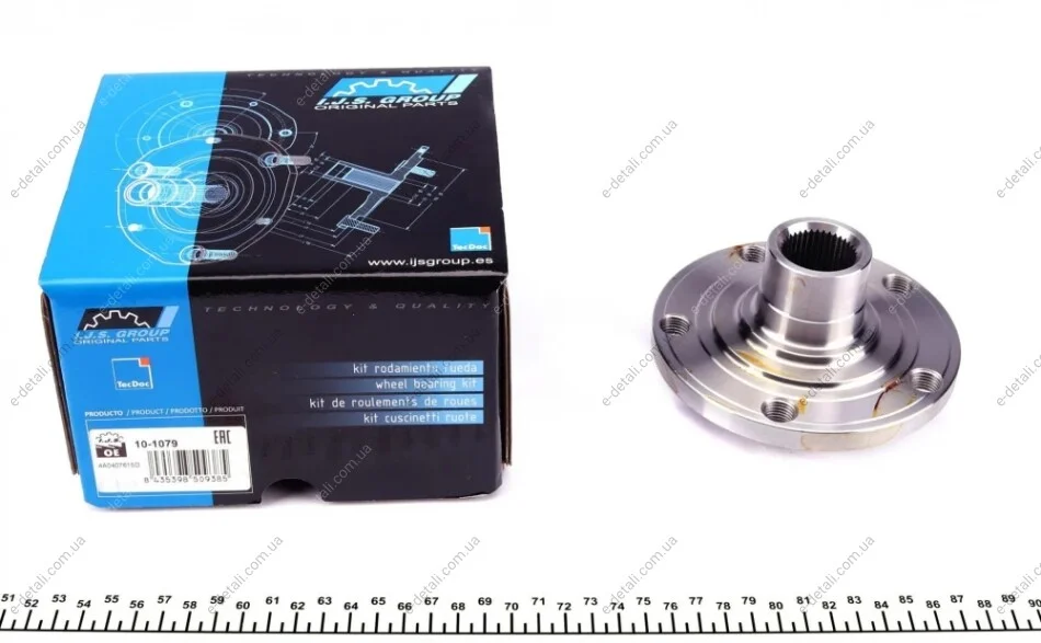 Маточина (передня) Audi 100/A6/VW Passat 82-08 IJS GROUP 10-1079 (фото 1)