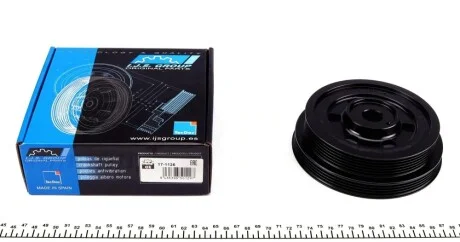 Шків колінвалу Citroen Jumper/Fiat Ducato/Peugeot Boxer 2.0-3.0 HDI 01- (4PK/6PK) IJS GROUP 17-1126