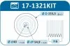 Шків колінчастого валу IJS GROUP 17-1321KIT (фото 2)