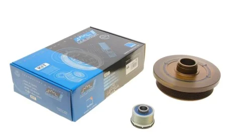 Шкив коленвала + шкив генератора BMW 3 (F30/F80)/X5 (F15/F85) 13-18 B47/N47/N57 IJS GROUP 17-1325KIT