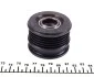 Шків генератора VW T5 1.9/2.5 TDI/Caddy 1.4/1.6i/1.9-2.0 TDI 95-15 IJS GROUP 30-1021 (фото 3)