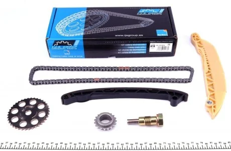 Комплект цепи ГРМ Ford Fiesta V 1.3 01-08 (цепь, натяжитель, шестерня) IJS GROUP 40-1019FK