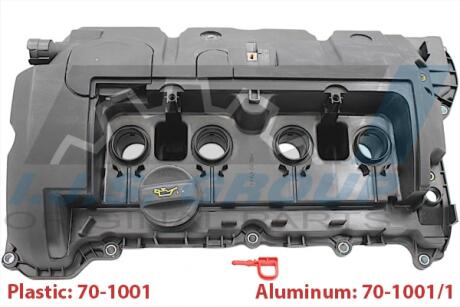 Крышка клапанов Citroen Berlingo/Peugeot Partner 1.4-1.6 09- IJS GROUP 70-1001