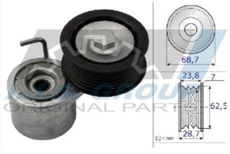 Натяжник ременя генератора IJS GROUP 93-2459