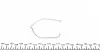 Фиксатор патрубка интеркулера VW Caddy III 1.9TDI/2.0TDI 04-10 (65mm) IMPERGOM 20253 (фото 2)