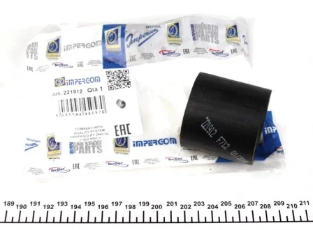 Патрубок інтеркулера VW Caddy II 1.9TDI 96-04 IMPERGOM 221912