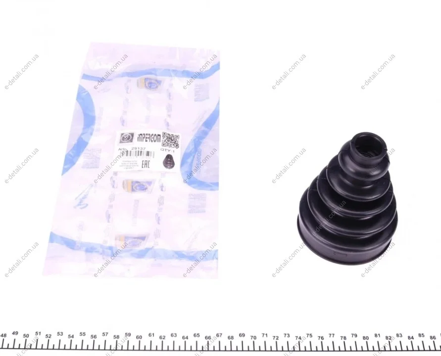 Пыльник шруса (внутренний) VW Golf IV/Audi A6 98-05 (24x70x116mm) IMPERGOM 29137 (фото 1)