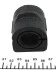 Втулка стабілізатора (заднього) Ford Connect 02- (d=24mm) (високий дах) IMPERGOM 37716 (фото 3)