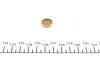 Заглушка блока цилиндров (d=16mm) Латунь/Brass IMPERGOM 40947 (фото 2)
