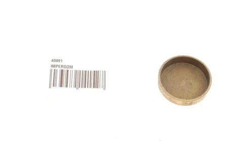 Заглушка блоку циліндрів (d=30mm) Латунь/Brass IMPERGOM 40991