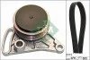Комплект ременя генератора VW Passat 1.4-2.0 TDI 96-05 (4PK855) INA 529 0099 10 (фото 1)