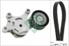 Комплект ремня генератора Citroen Berlingo/Peugeot Partner 1.6 HDi 08- (6PK 975) INA 529 0261 10 (фото 1)