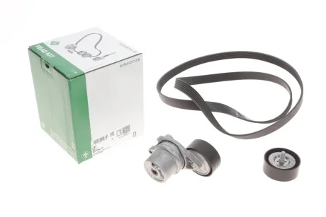 Комплект ременя генератора MB C-class (W204)/E-class (W212/W213) 08- (6PK1708) INA 529036210
