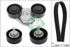 Комплект ремня генератора Land Rover Discovery/Range Rover 2.0D 14- INA 529 0426 10 (фото 1)