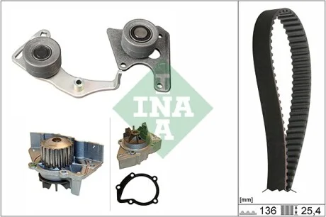 Комплект ГРМ + помпа Citroen Jumper/Jumpy/Berlingo 1.9D/TD 94-02 INA 530 0096 31