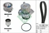 Комплект ГРМ + помпа VW Caddy 1.9TDI/2.0SDI/ VW T5 1.9TDI 03-, AXC/AXB/BRR/BRS/BLS/BJB/BSU/BDJ/BST INA 530 0201 33 (фото 1)