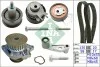Комплект ГРМ + помпа VW Golf/Bora/Seat 1.4 V16 97-06(130x20/58x17) INA 530036030