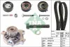 Комплект ГРМ + ТНВД + помпа VW LT 2.5TDI 61-80kw 96-/T4 2.5TDI 75kw 95- INA 530 0483 30 (фото 1)