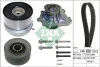 Комплект ГРМ + помпа Opel Astra J/Insignia A/Mokka/Zafira 1.6-1.8 08- (24x146z) INA 530 0724 30 (фото 1)