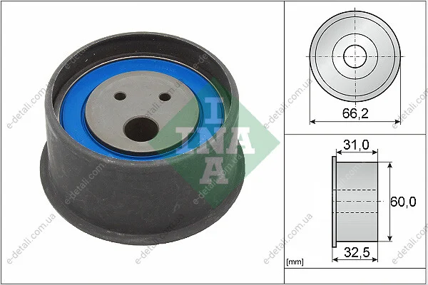 Ролик натяжний MITSUBISHI (виробництво Ina) INA 531019320 (фото 1)