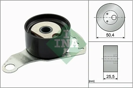 Ролик ГРМ Ford Escort 95-00 (натяжний) (50.4х25.5) окреме постачання неможливе INA 531027230