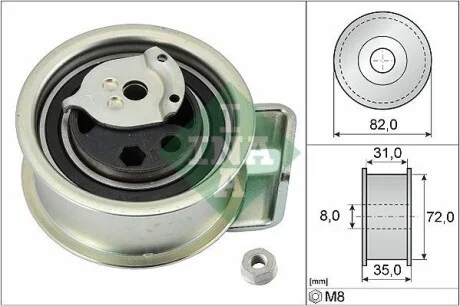 РОЛИК НАТЯЖНЫЙ INA 531039620