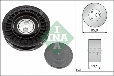 Ролик натягувача INA 531 0963 10