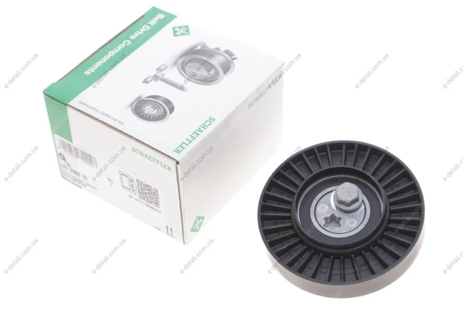 Ролик генератора Audi A4/A6/VW Touareg 3.0 TSI 17- (натяжной) (100x18.4) INA 531 0966 10 (фото 1)