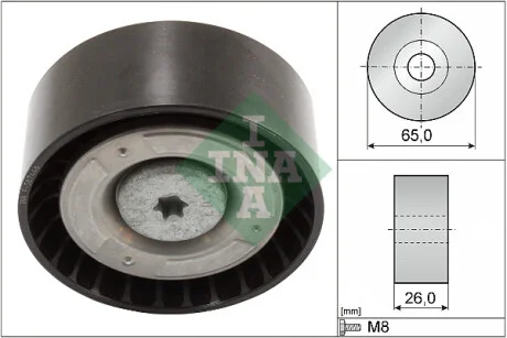 Ролик натяжний INA 532 0571 10