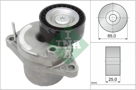 Натяжитель ремня генератора Citroen C4/C5/Peugeot Expert 2.0 HDi 09- INA 534 0658 10