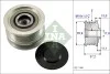 Шків генератора VW Beetle 2.5i 11- INA 535 0113 10 (фото 1)