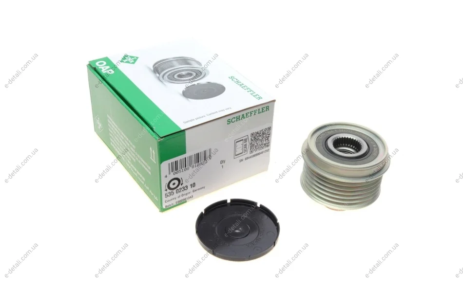 Шкив генератора Suzuki Jimny 1.5 DDiS 03- INA 535023310 (фото 1)