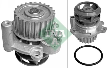 Помпа воды Audi A4/A6/VW Caddy/Golf IV/Passat/T5 1.8T/2.0 03-, z=23 INA 538 0038 10