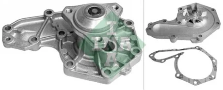 Помпа воды Renault Kangoo 1.9D/dCi/dTi, 97-, F8Q 630/632/662/ F9Q 780/782/790 INA 538 0057 10