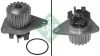 Помпа воды Citroen C2/C3/C4/Peugeot 206/307 1.4 16V 03- (18z) INA 538 0068 10