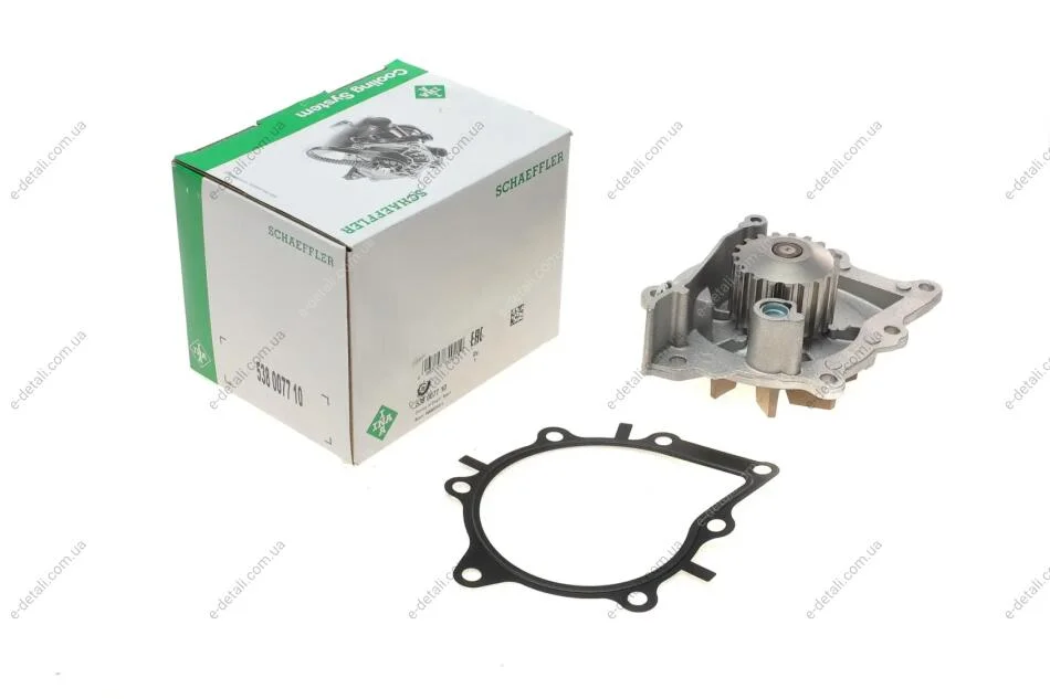 Помпа воды Citroen Jumper/Peugeot Expert 2.0 BlueHDi 15- INA 538 0077 10 (фото 1)