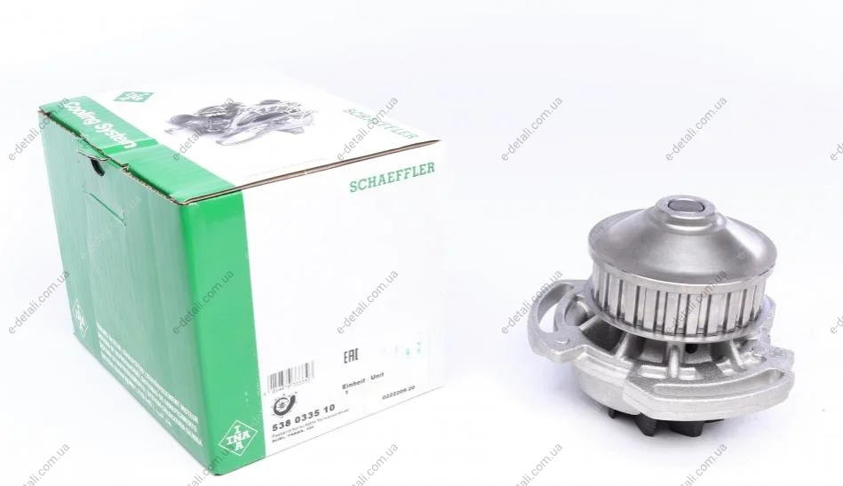 Помпа воды VW Golf I/II/Passat 1.0-1.3 74- INA 538 0335 10 (фото 1)