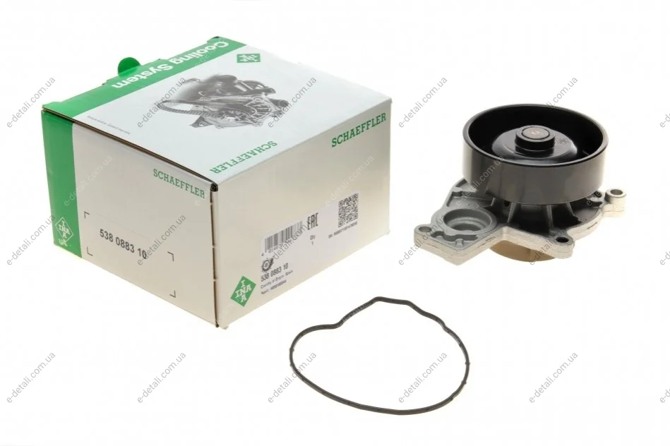 Помпа воды BMW X1 (F48)/X2 (F39) 14- B38/B42/B48 INA 538 0883 10 (фото 1)