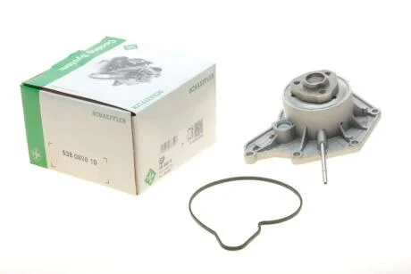 Помпа воды Audi A4-A8/Q5/Q7 3.0TFSI/VW Touareg 3.0V6 TSI Hybrid 10-18 (вакуум/перек.водя.нас.) INA 538 0898 10