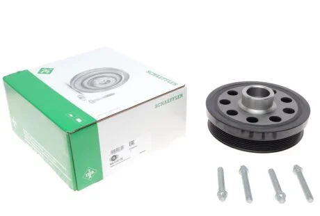 Шкив коленвала BMW 3 (E90/F30/F80)/ 5 (F10) 1.6-2.0 d 07- (с болтом), N47/M47 INA 544 0137 20